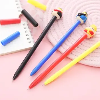 4шт Гелевые ручки для плавного письма с нейтральными черными чернилами Шариковая ручка в стиле 