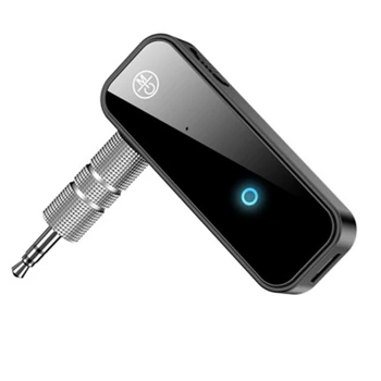 Bluetooth-совместимый приемник-передатчик 5.0, беспроводной адаптер 2 в 1, разъем 3,5 мм для автомобильной музыки, аудио Aux, громкая связь для наушников
