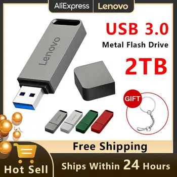 Lenovo U Disk 2 ТБ Высокоскоростная Флешка Usb 3.0 Интерфейс Флешки Мобильный Телефон USB Флэш-накопитель 1 ТБ Компьютер OTG Флэш-память USB