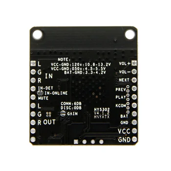 QCC3031 Модуль APTXHD ЛИНЕЙНЫЙ Аудиовход Без потерь HiFi Bluetooth 5,0 Плата Приемника для Динамика с постоянным током, 10,8-13,2 В 3