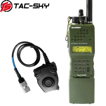 TS TAC-SKY Ptt 6 Pin для PELTOR PTT Тактическая Гарнитура для AN/PRC152 152A Военная Рация Модель Радио Военная