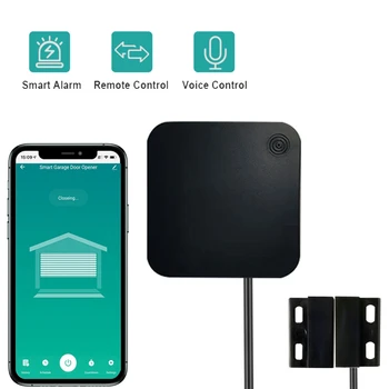 Tuya Wifi Garage Door Switch Интеллектуальное приложение для гаражных ворот, дистанционное управление Беспроводным контроллером, работа для Alexa Google Home 3