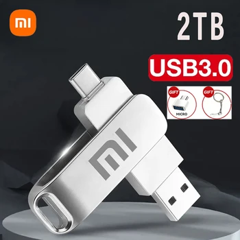 Xiaomi U Drive Оригинальный 2 ТБ, 4 ТБ, 512 ГБ Интерфейс USB 3.1 Type-C, мобильный телефон, компьютер, взаимная передача, портативная USB-память