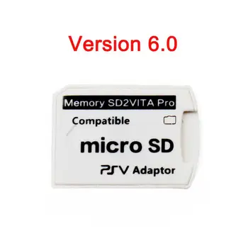 Адаптер Карты памяти Для Sony ForPlayStation VITA V6.0 SD2 VITA Pro Henkaku 3,65 System 1000 2000 TFSD-Карта для конвертера PSV