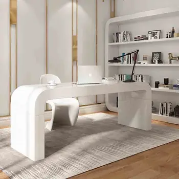 Белые Офисные столы в приемной, пол для кабинета руководителя, Современные Офисные столы, Мебель для письменных конференций, Мебель Ufficio Lavoro