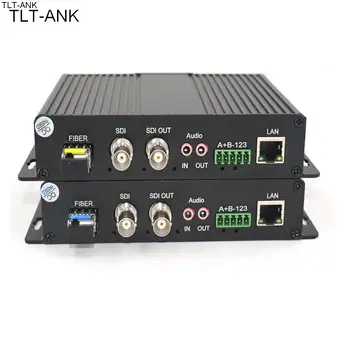 Высококачественные HD-SDI видео/аудио/Ethernet волоконно-оптические медиаконвертеры, передатчик и приемник для SDI CCTV, LC