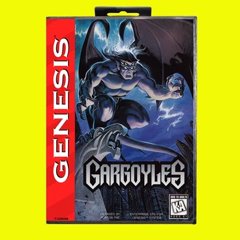 Игровая карта Gargoyles MD 16 бит США Чехол для картриджа игровой консоли Sega Megadrive Genesis