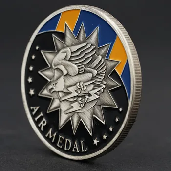 Медаль Почетной авиации Военно-воздушных сил, имеющая памятное значение, Монета из коллекции армейских фанатов, Украшение на кончике пальца, небольшой подарок