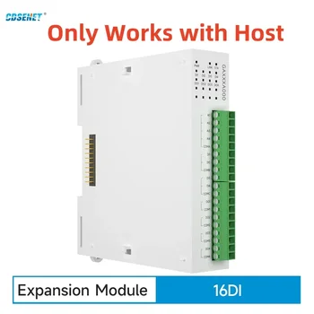 Модуль удаленного ввода-вывода расширения RS485 Ethernet 16DI CDSENET GAXXXA000 с аналоговым коммутатором Modbus TCP RTU Работает с хостом