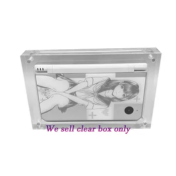 Прозрачная магнитная акриловая коробка для игровой консоли NDSi LL, чехол, подставка для дисплея BoxClear, игровые Аксессуары