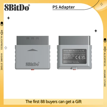 Ретро-ресивер 8BitDo для PS1/PS2/ Поддержка Windows Для серии Xbox/Xbox One/ Switch Pro/ адаптера контроллера PS5/PS4