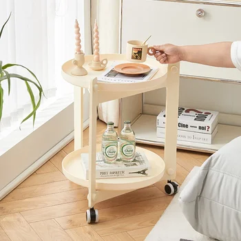 Роскошный журнальный столик для гостиной, кофейный Эстетичный стол в скандинавском стиле, стол для хранения мебели в стиле Бас-де-Салон