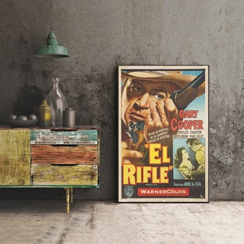 Спрингфилдская винтовка, постер аргентинского фильма 1955 года, Классический Винтажный ретро-принт на холсте, художественный плакат, настенная живопись, украшение дома 1