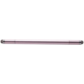 Стилус 4 в 1 для планшета Apple, Контактная ручка для емкостного экрана, карандаш для рисования для ноутбука iPhone Samsung (розовый)