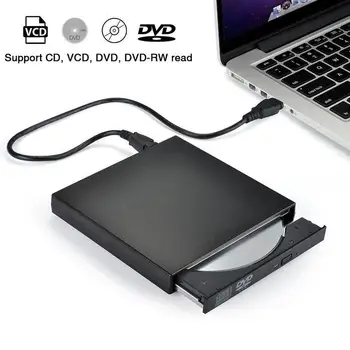 Устройство для записи дисков Usb External Dvd Cd Rw Combo Drive Reader для портативных ПК с Windows 98/8/10