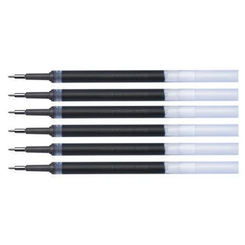 Чернила для заправки пера для жидкой гелевой ручки Pentel 0,5 мм Lrn5 с кончиком иглы, черные/синие чернила