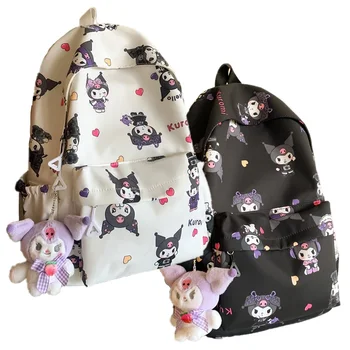 Школьная сумка для японской девочки Sanrio, рюкзак для ученицы средней школы аниме Куроми, рюкзаки с принтом большой емкости, дорожные сумки